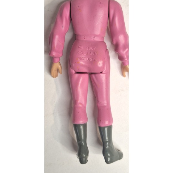 Vintage 1987 Kenner The Real Ghostbusters Janine Melnitz Action Figure Pink - Picture 4 of 9